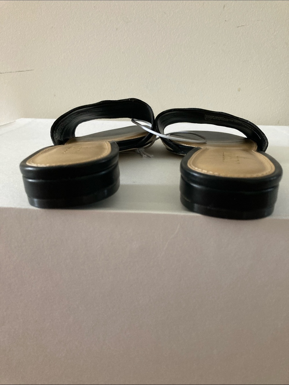 JCrew Factory scalloped slide sandals - Picture 5 of 6
